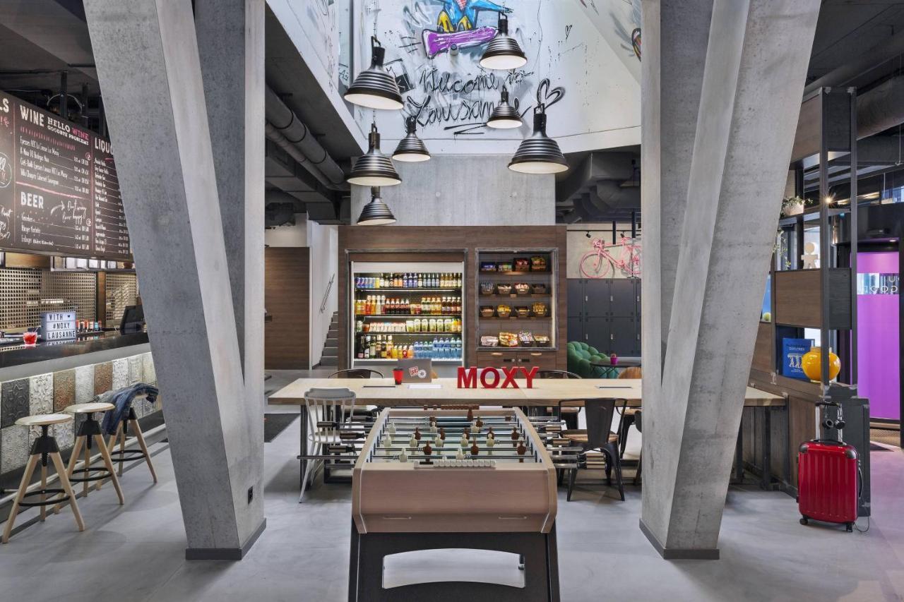 Moxy Lausanne City Kültér fotó